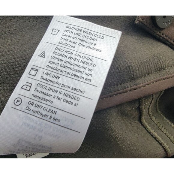 Vince Women's High Waist Cigarette Pant size 14 pockets belt loops - Picture 7 of 8